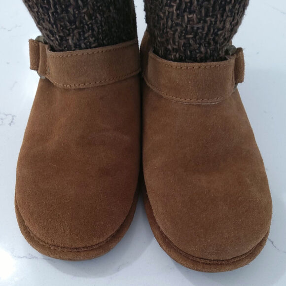Bearpaw women's Nova boot Hickory suede/leather size 7. Outdoors, comfort, - Picture 3 of 10